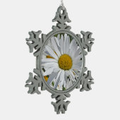  kerstversiering in het voorjaar van daisy tin sneeuwvlok ornament (Links)