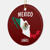 Kerstversiering in Mexico Trip Keramisch Ornament (Links)