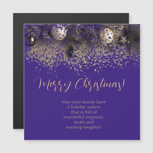 Kerstversiering in punten (Voorkant / Achterkant)