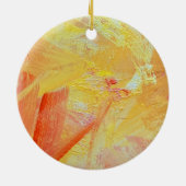 Kerstversiering in Sunshine Design Keramisch Ornament (Achterkant)