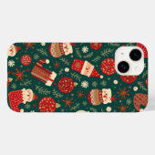 Kerstversiering iPhone 14 hoesje (Achterkant (horizontaal))