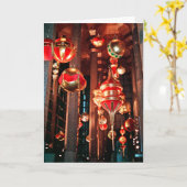 Kerstversiering - kaart (Gele Bloem)