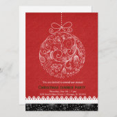 kerstversiering kaart (Voorkant / Achterkant)