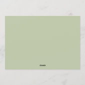 Kerstversiering Kaart (Achterkant)