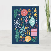 Kerstversiering kaart (Voorkant)