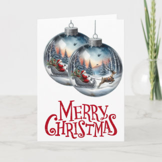 kerstversiering kaart