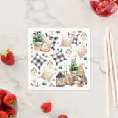 Kerstversiering Kabouter Servet (Insitu)