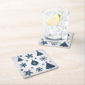 kerstversiering kartonnen onderzetters (Insitu)