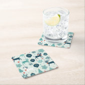 kerstversiering kartonnen onderzetters (Insitu)