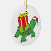 kerstversiering keramisch ornament (Rechts)