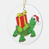 kerstversiering keramisch ornament (Links)