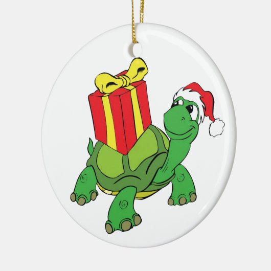 kerstversiering keramisch ornament (Links)