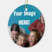 kerstversiering keramisch ornament (Links)