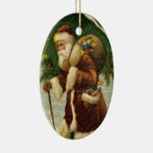 kerstversiering keramisch ornament (Rechts)