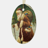 kerstversiering keramisch ornament (Links)