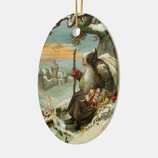  kerstversiering keramisch ornament (Links)