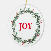 kerstversiering keramisch ornament (Links)