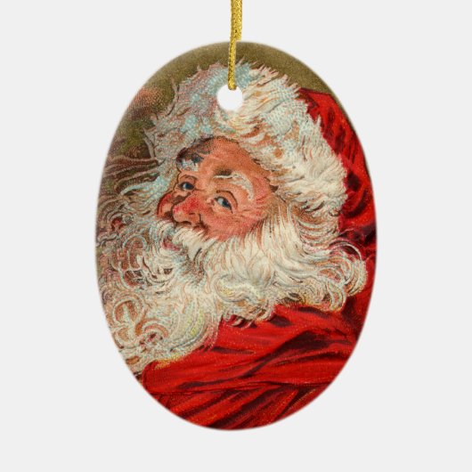  kerstversiering keramisch ornament (Voorkant)