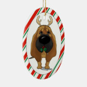 kerstversiering keramisch ornament (Rechts)
