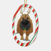 kerstversiering keramisch ornament (Links)