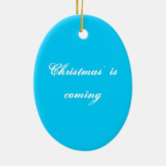 kerstversiering keramisch ornament (Achterkant)