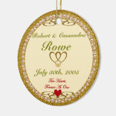 kerstversiering keramisch ornament (Links)