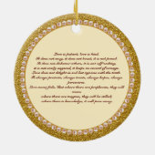 kerstversiering keramisch ornament (Achterkant)