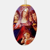 kerstversiering keramisch ornament (Rechts)