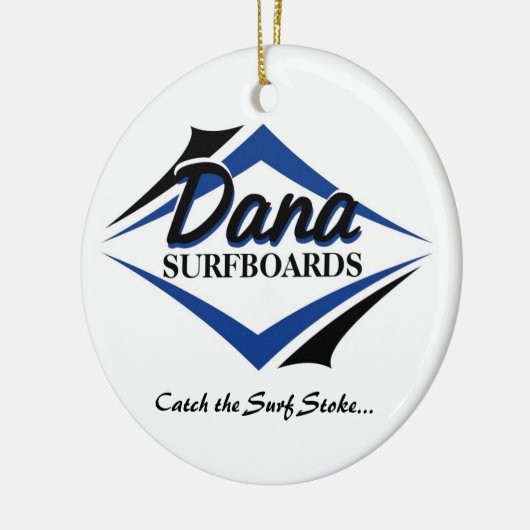 kerstversiering keramisch ornament (Links)