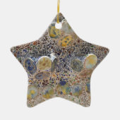 kerstversiering keramisch ornament (Voorkant)