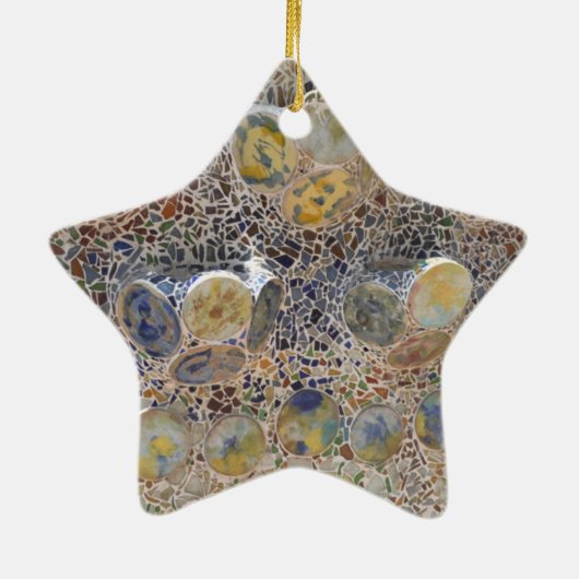 kerstversiering keramisch ornament (Achterkant)