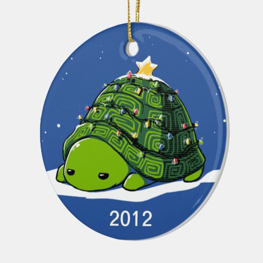 kerstversiering keramisch ornament (Links)