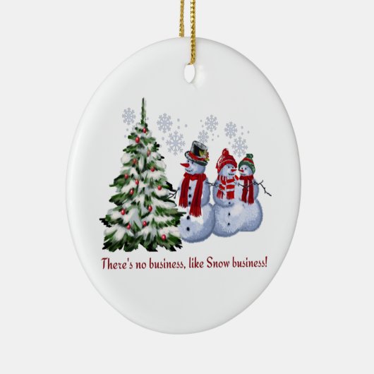 kerstversiering keramisch ornament (Rechts)