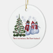 kerstversiering keramisch ornament (Links)