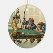 kerstversiering keramisch ornament (Links)