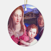 kerstversiering keramisch ornament (Links)