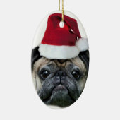 kerstversiering keramisch ornament (Rechts)