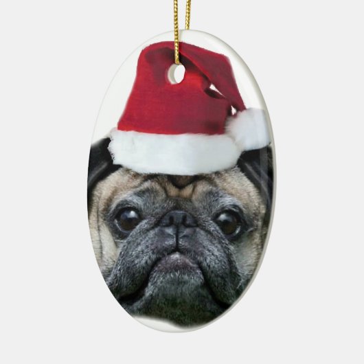 kerstversiering keramisch ornament (Links)