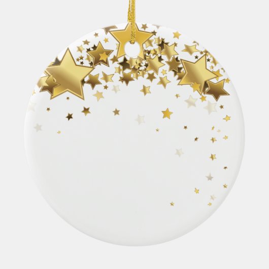 kerstversiering keramisch ornament (Achterkant)