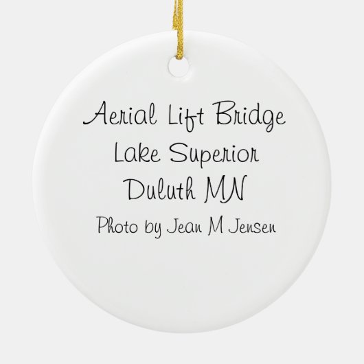 kerstversiering keramisch ornament (Achterkant)