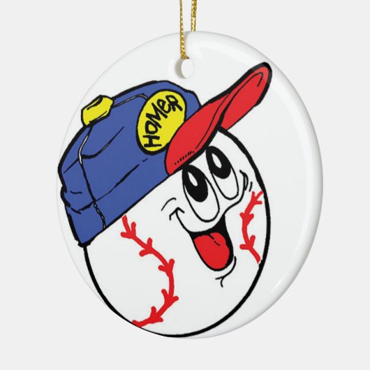 kerstversiering keramisch ornament (Links)