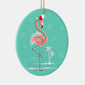 kerstversiering keramisch ornament (Rechts)