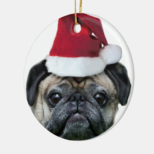 kerstversiering keramisch ornament (Links)