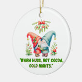 kerstversiering keramisch ornament (Links)