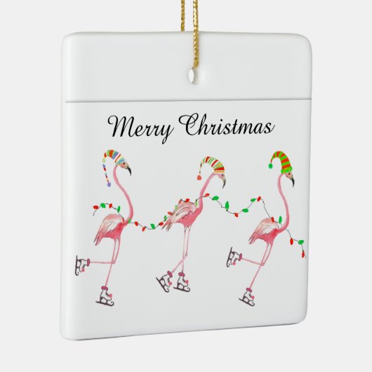 kerstversiering keramisch ornament (Rechts)