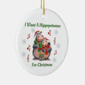 kerstversiering keramisch ornament (Rechts)