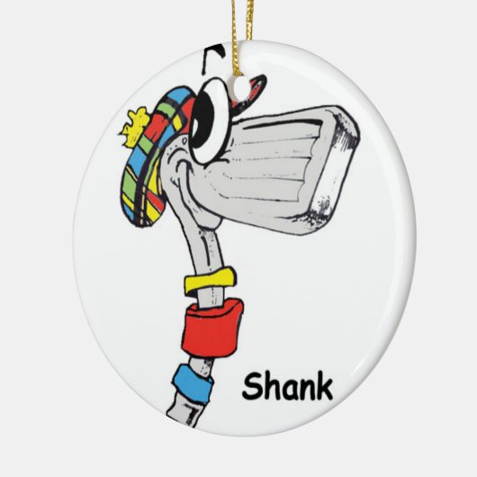 kerstversiering keramisch ornament (Links)