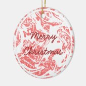 kerstversiering keramisch ornament (Links)