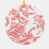 kerstversiering keramisch ornament (Achterkant)