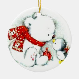 kerstversiering keramisch ornament